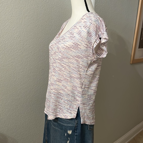 Bobeau-V-neck Top EUC - Picture 4 of 7